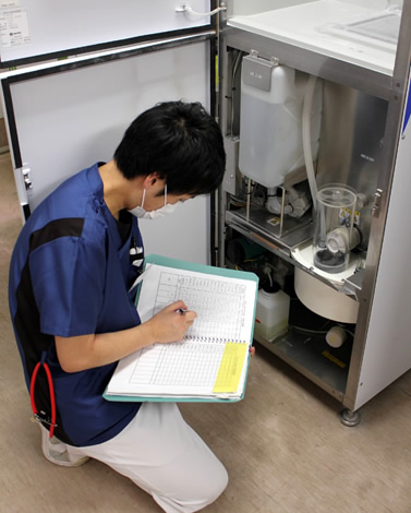 医療機器定期点検業務イメージ